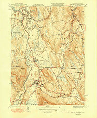 Ashley Falls 1949 topographic map thumbnail