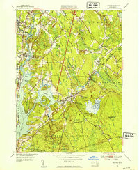 Assonet 1951 topographic map thumbnail