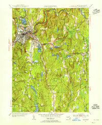 Athol 1954 topographic map preview