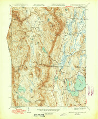 Bashbish Falls 1949 topographic map thumbnail