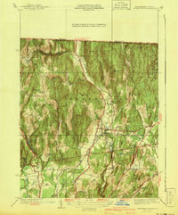Bernardston 1941 topographic map thumbnail