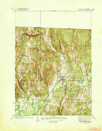 Bernardston 1941 topographic map thumbnail