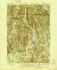 Bernardston 1946 topographic map thumbnail