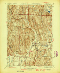 Bernardston 1946 topographic map thumbnail
