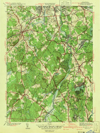 Billerica 1941 topographic map thumbnail