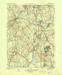 Billerica 1941 topographic map thumbnail