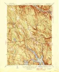 Blandford 1946 topographic map thumbnail