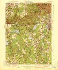 Blue Hills 1941 topographic map thumbnail