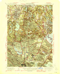 Boston North 1946 topographic map thumbnail