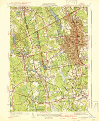 Brockton 1941 topographic map thumbnail