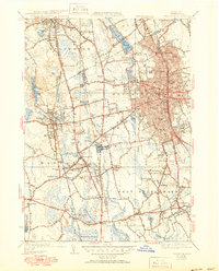 Brockton 1941 topographic map thumbnail
