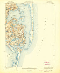 Chatham 1942 topographic map thumbnail