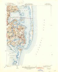 Chatham 1943 topographic map thumbnail