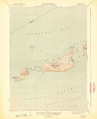 Cuttyhunk 1944 topographic map thumbnail