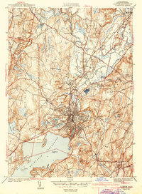 Clinton 1943 topographic map thumbnail