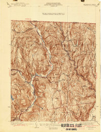 Colrain 1941 topographic map preview