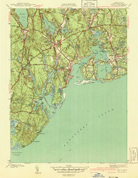 Cotuit 1941 topographic map thumbnail