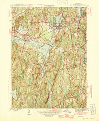 East Brookfield 1946 topographic map thumbnail