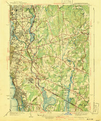 East Providence 1941 topographic map thumbnail
