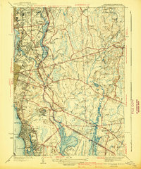 East Providence 1941 topographic map thumbnail