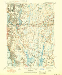East Providence 1941 topographic map thumbnail