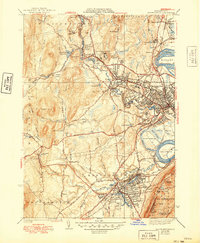 Easthampton 1939 topographic map thumbnail