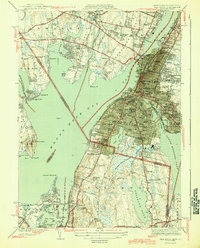 Fall River 1944 topographic map thumbnail