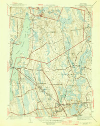 Fall River East 1944 topographic map thumbnail
