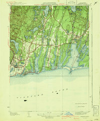 Falmouth 1941 topographic map thumbnail