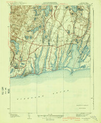 Falmouth 1941 topographic map thumbnail