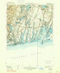 Falmouth 1941 topographic map thumbnail