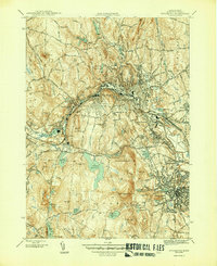 Fitchburg 1946 topographic map thumbnail