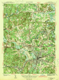 Framingham 1943 topographic map thumbnail