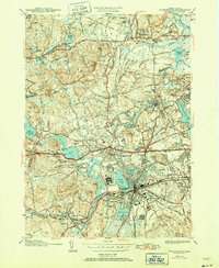 Framingham 1943 topographic map thumbnail