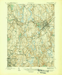 Franklin 1946 topographic map thumbnail