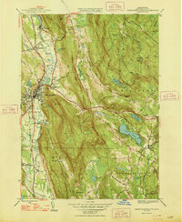 Great Barrington 1948 topographic map thumbnail