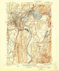 Greenfield 1941 topographic map preview