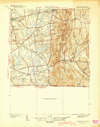 Hampden 1940 topographic map thumbnail