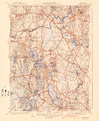 Hanover 1940 topographic map thumbnail