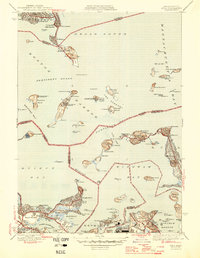 Hull 1946 topographic map preview