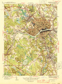 Lawrence 1944 topographic map thumbnail