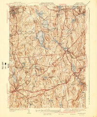 Leicester 1941 topographic map thumbnail
