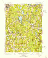 Leicester 1953 topographic map thumbnail