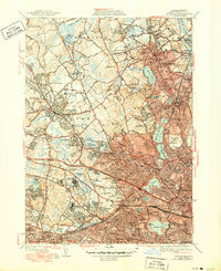 Lexington 1946 topographic map thumbnail