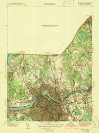 Lowell 1941 topographic map thumbnail