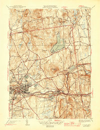 Ludlow 1944 topographic map thumbnail