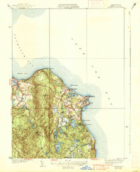 Manomet 1937 topographic map thumbnail