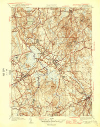 Medfield 1946 topographic map thumbnail