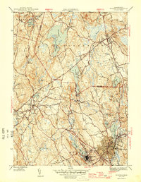 Milford 1946 topographic map thumbnail
