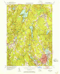 Milford 1953 topographic map thumbnail